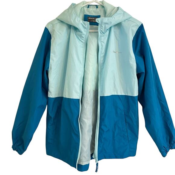 Eddie Bauer Youth ***Just the Outer Shell***3-in-1 Jacket. Sz Large 14/16 Aqua - Picture 2 of 8